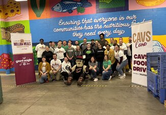 The Greater Cleveland Food Bank and the Cleveland Cavaliers
